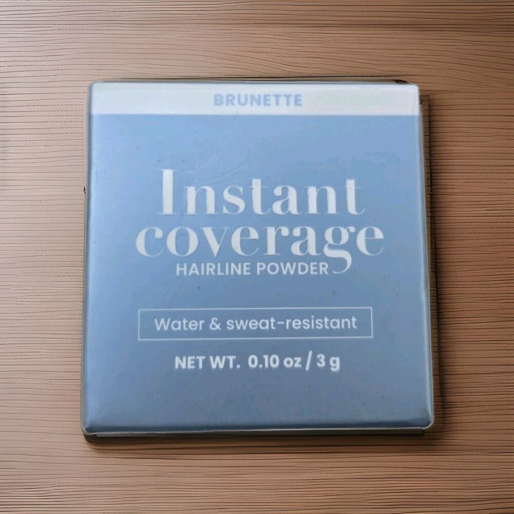 New Prime Prometics Instant Coverage Hairline Powder for Mature Women BRUNETTE